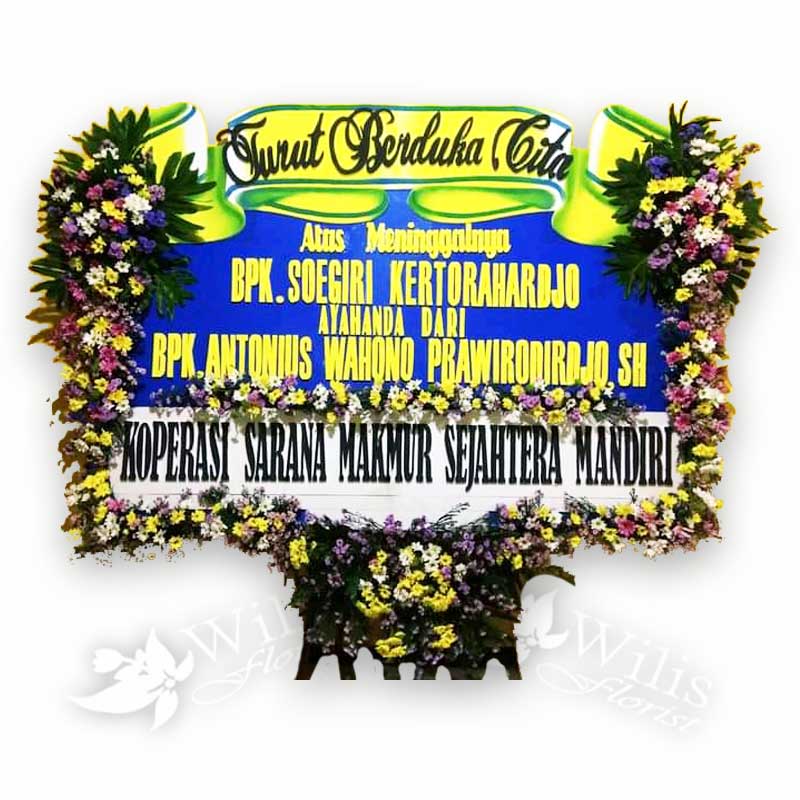 Bunga Papan Duka Cita bpdcf02
